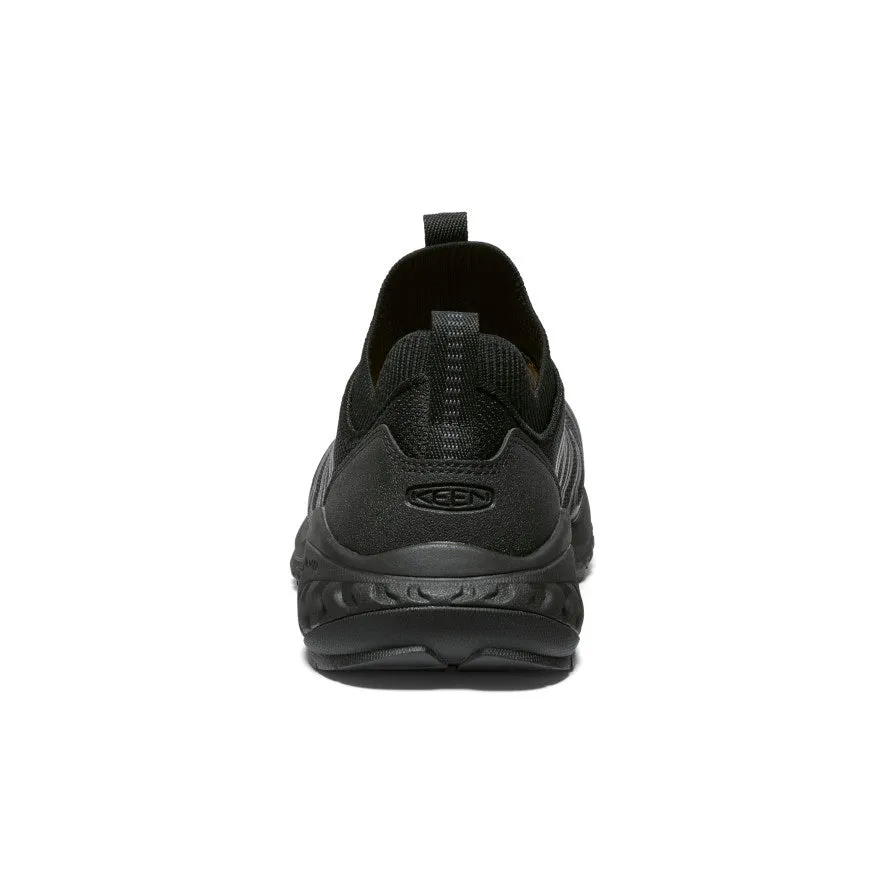 Secure fit Men's Arvada Shift Work Sneaker (Carbon Toe)  |  Black/Black