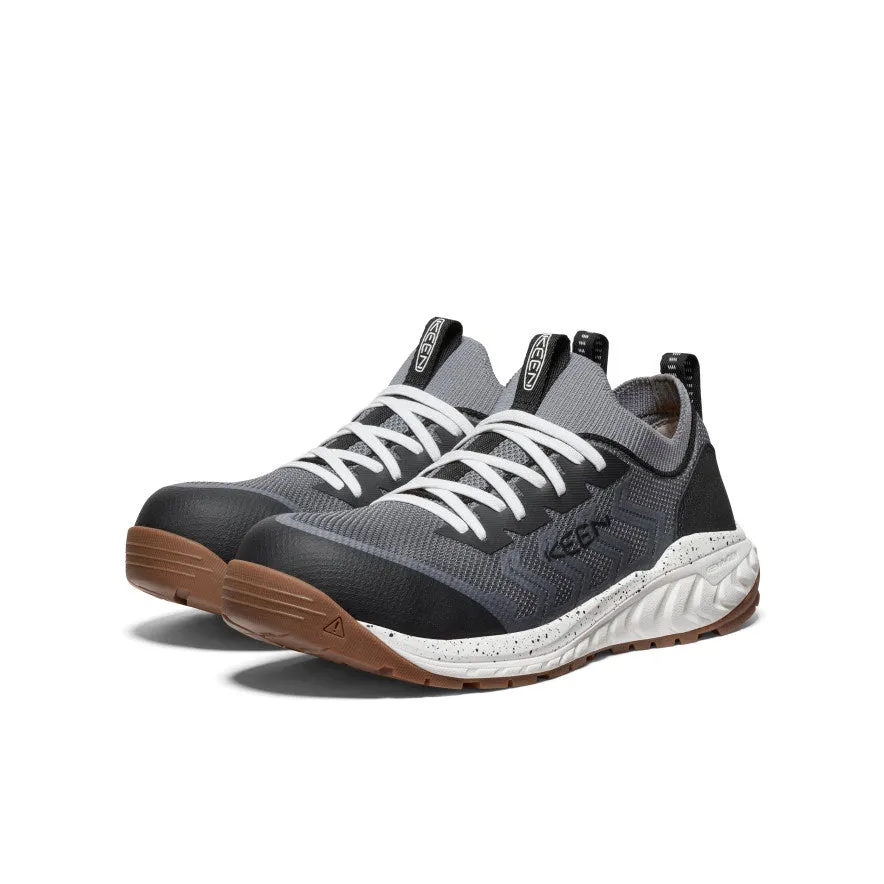 basketball shoes Men's Arvada Shift Work Sneaker (Carbon Toe)  |  Steel Grey/Gum