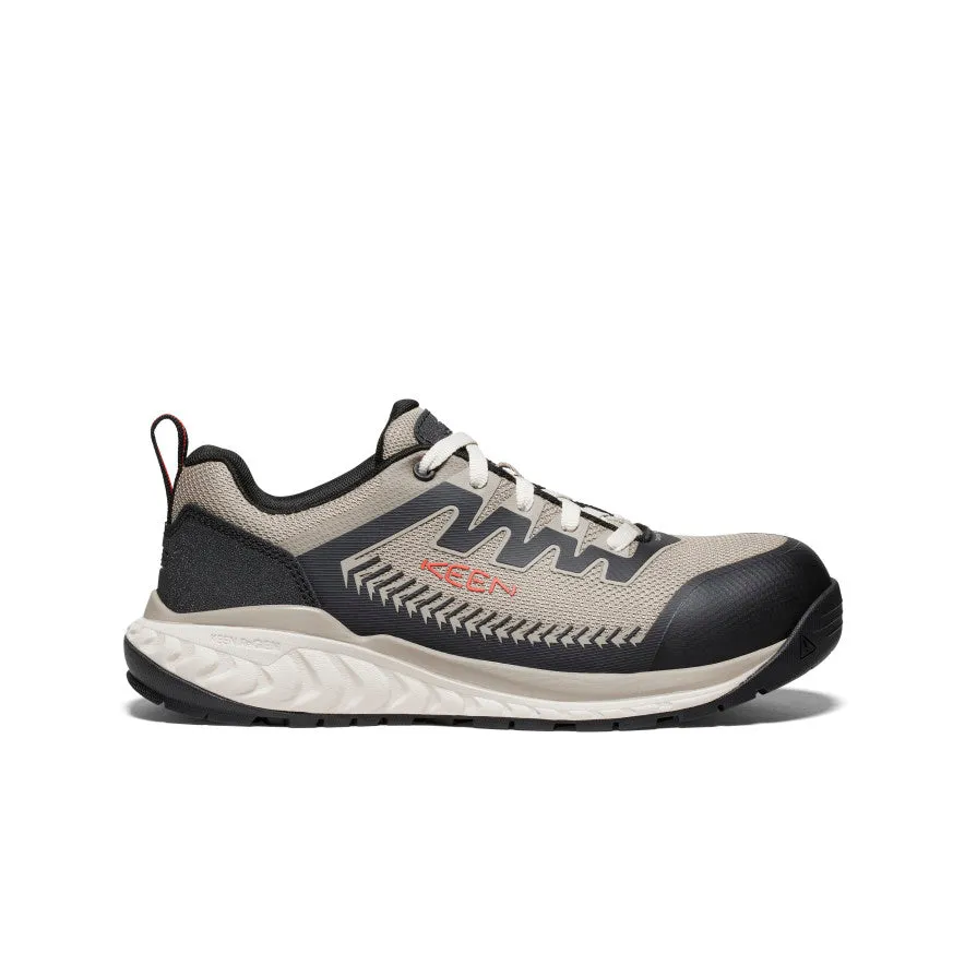 Men's Arvada Work Sneaker (Carbon Toe)  |  Plaza Taupe/Black cross - trainers' versatility