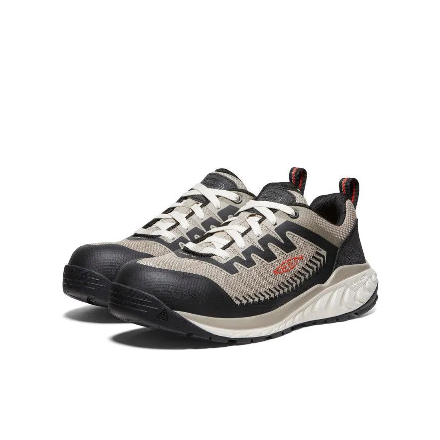 Men's Arvada Work Sneaker (Carbon Toe)  |  Plaza Taupe/Black Metallic weekenders