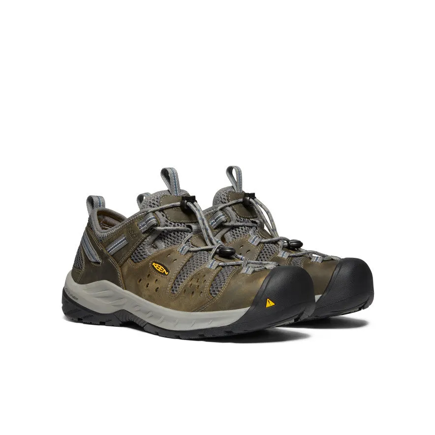 Men's Atlanta Cool II ESD (Steel Toe)  |  Gargoyle/Midnight Navy Multi-functional lining