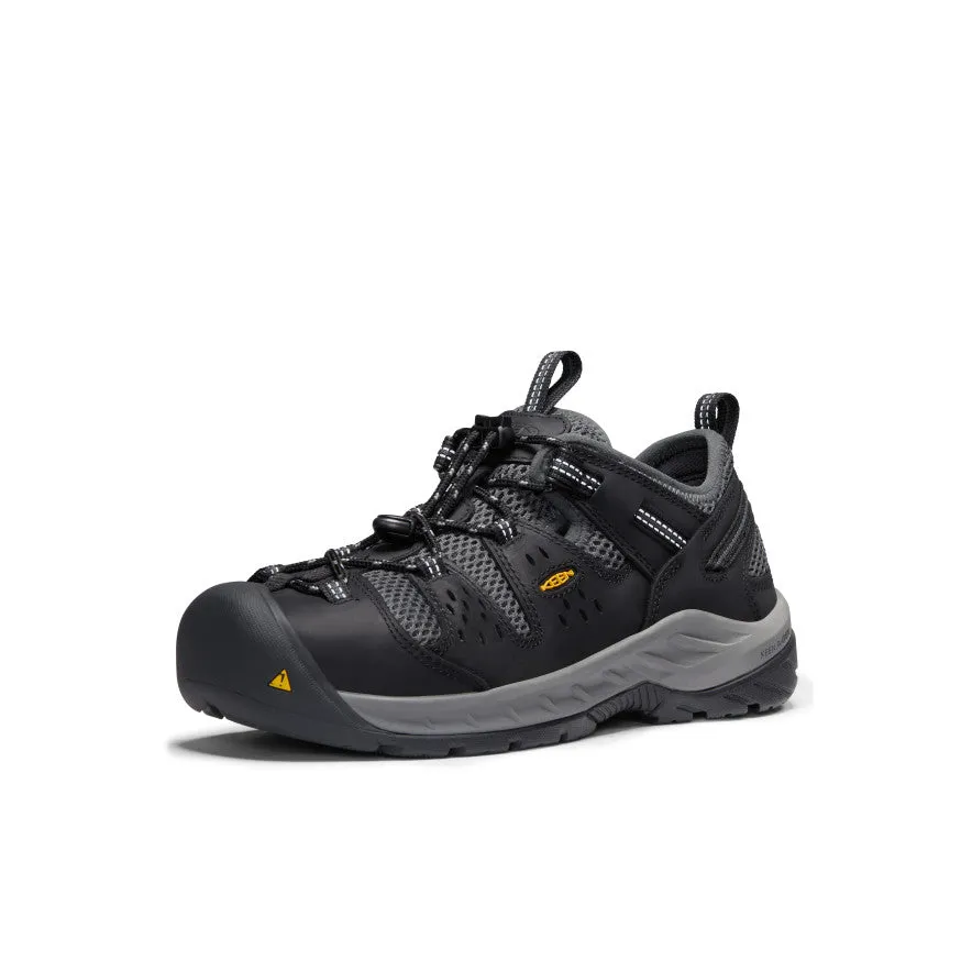 Seamless lining thinnest Men's Atlanta Cool II (Steel Toe)  |  Black/Dark Shadow