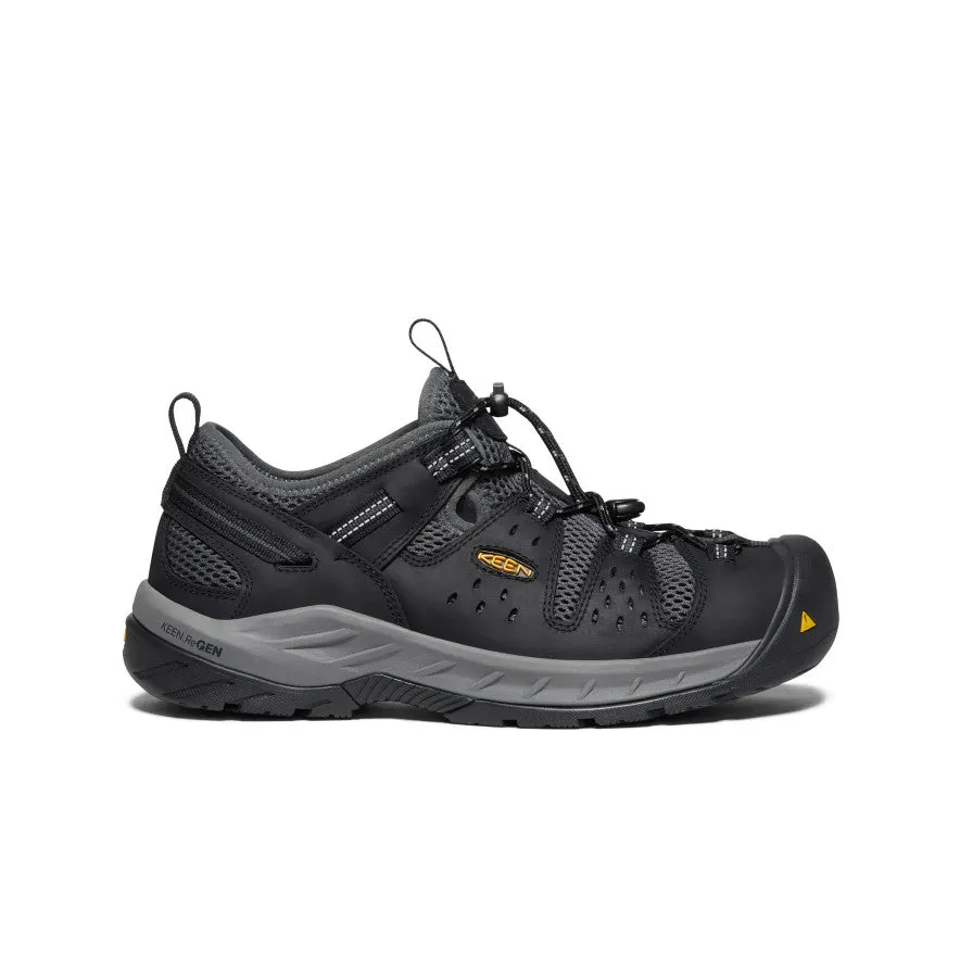 rainy - day shoes Men's Atlanta Cool II (Steel Toe)  |  Black/Dark Shadow