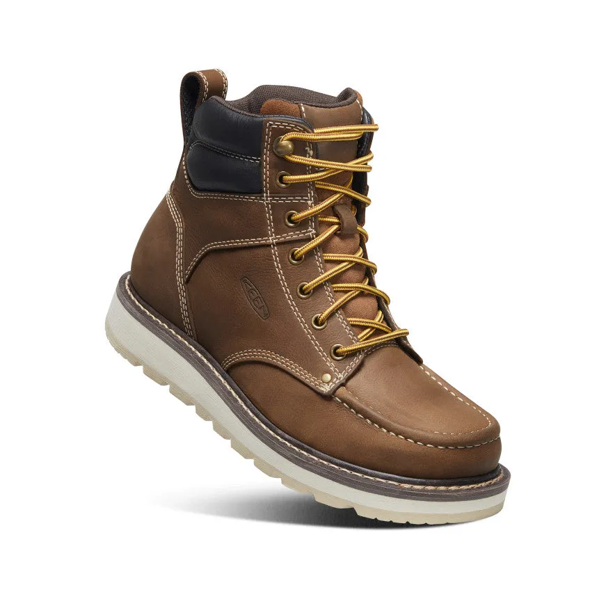Adaptive piece Glam support Men's Cincinnati 6" Boot (Soft Toe)  |  Belgian/Sandshell