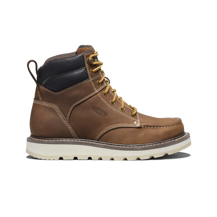 Men's Cincinnati 6" Boot (Soft Toe)  |  Belgian/Sandshell Structured ease