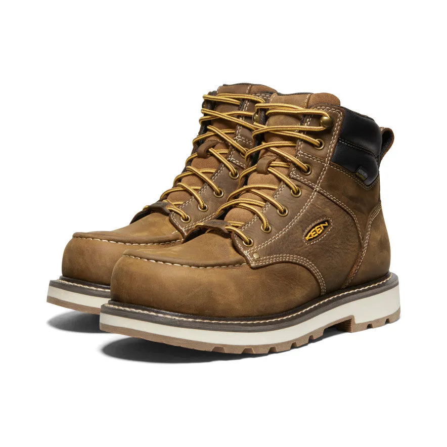 professional-grade hikers' Men's Cincinnati 6" Waterproof 90?? Heel Boot (Carbon Toe)  |  Belgian/Sandshell