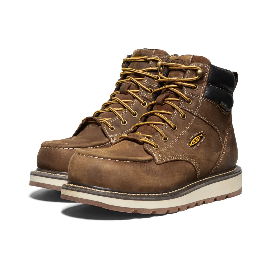 Distinctive Men's Cincinnati 6" Waterproof Boot (Carbon Toe)  |  Belgian/Sandshell