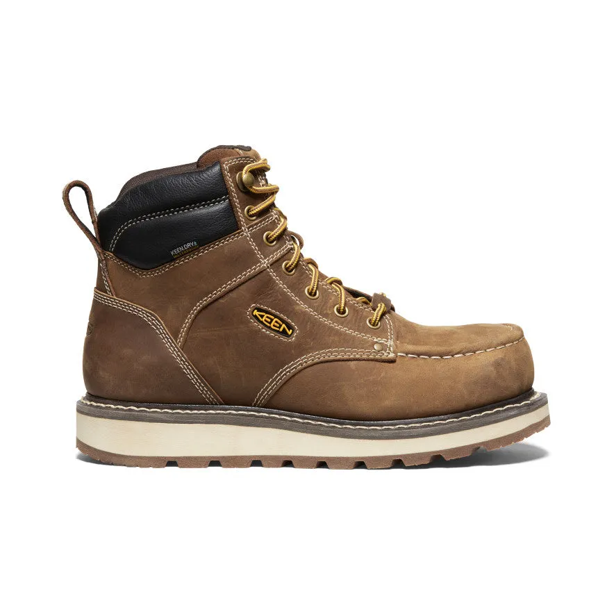 Men's Cincinnati 6" Waterproof Boot (Carbon Toe)  |  Belgian/Sandshell Average