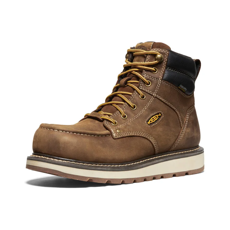 animal-print Men's Cincinnati 6" Waterproof Boot (Carbon Toe)  |  Belgian/Sandshell