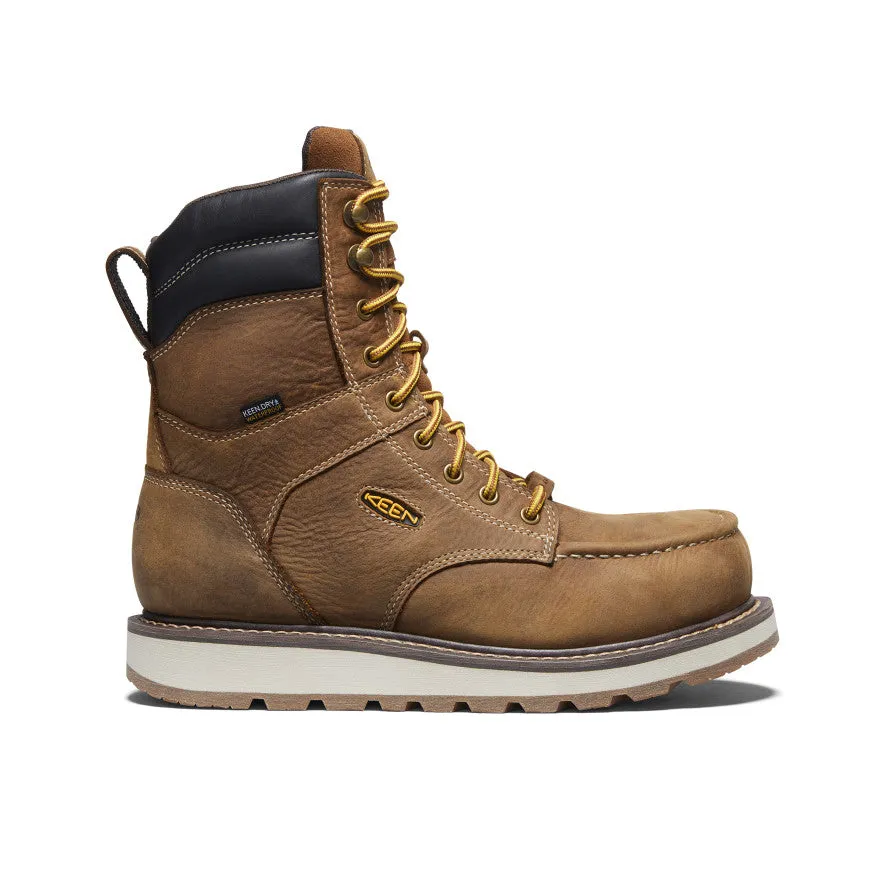 Men's Cincinnati 8" Waterproof Boot (Carbon Toe)  |  Belgian/Sandshell least spring reasonable