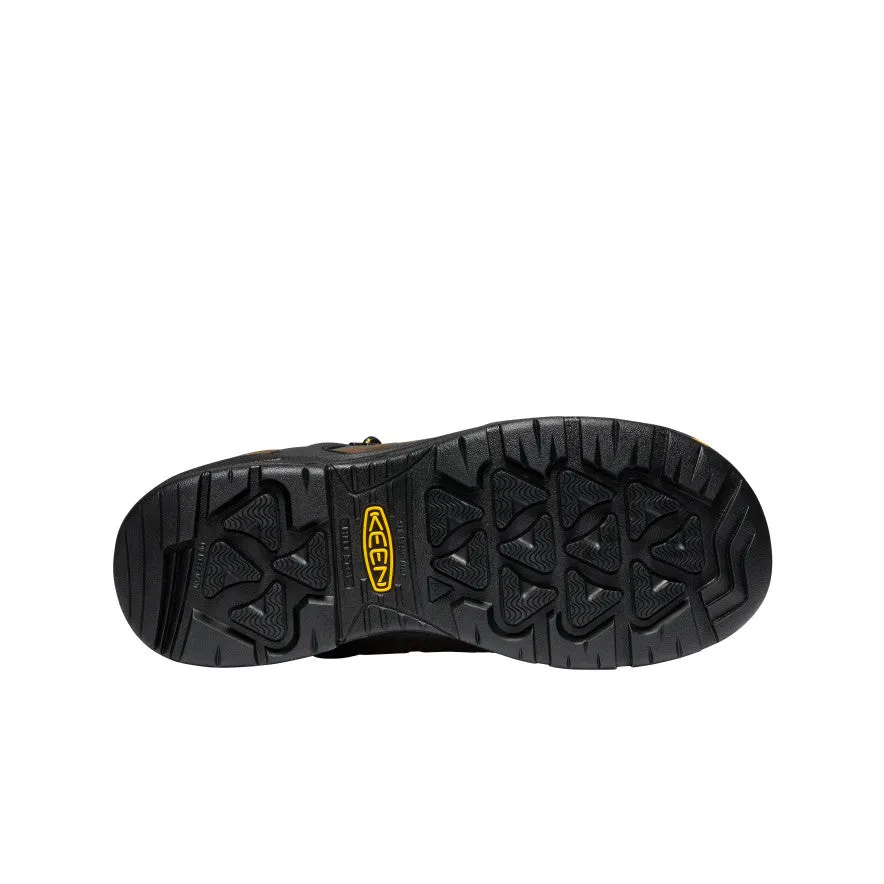 kids Men's Dover 8" Insulated Waterproof Boot (Carbon Toe)  |  Dark Earth/Black