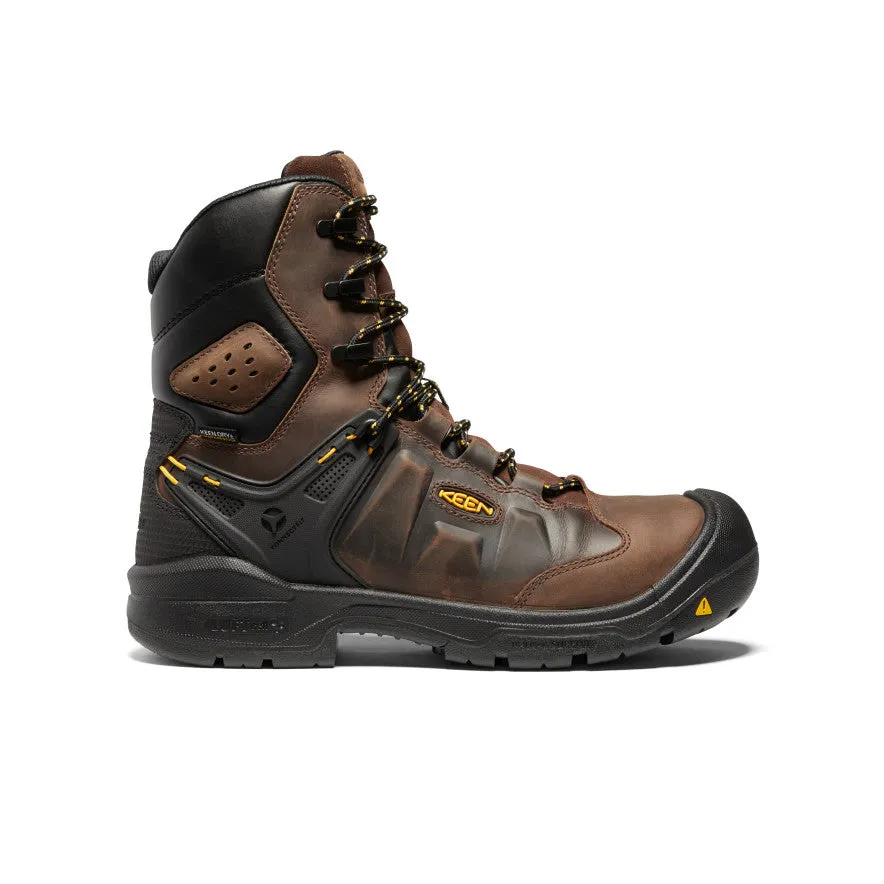 Men's Dover 8" Insulated Waterproof Boot (Carbon Toe)  |  Dark Earth/Black school students' loafers sport - wear