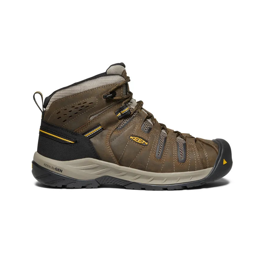 ankle - support Men's Flint II Boot (Steel Toe)  |  Cascade Brown/Golden Rod