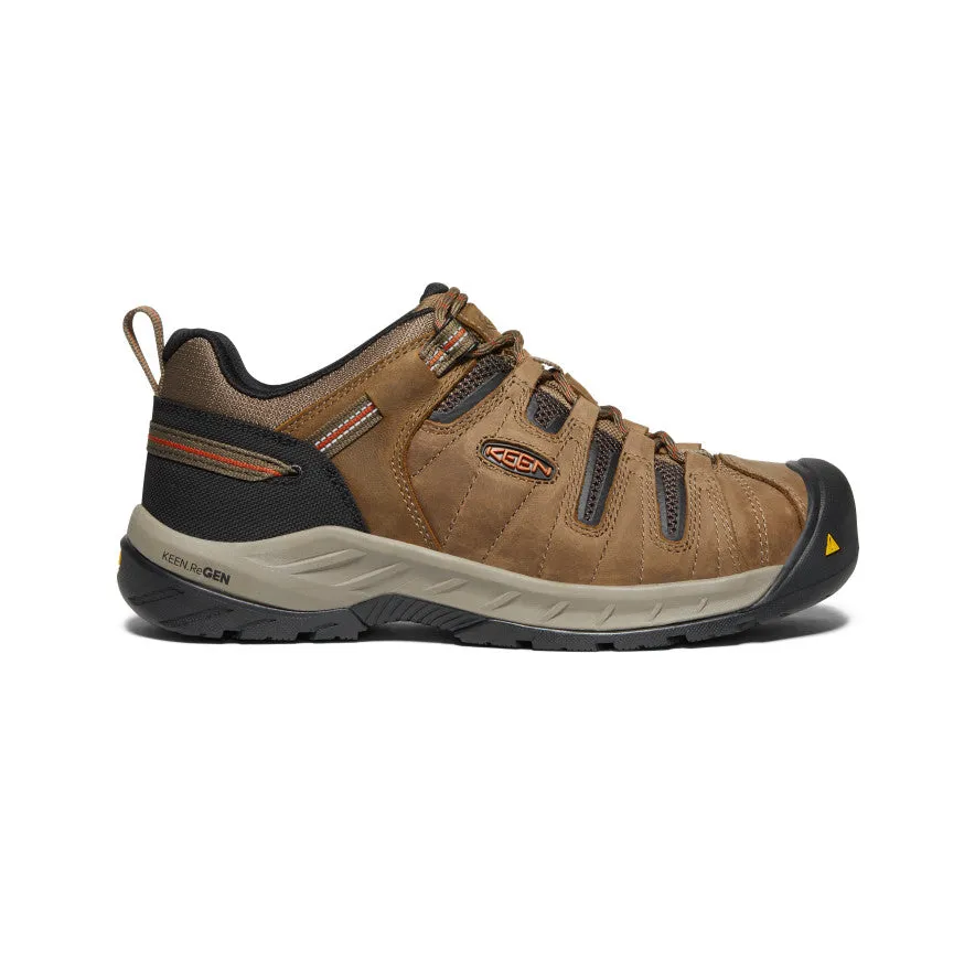 Men's Flint II (Steel Toe)  |  Shitake/Rust non - slip user