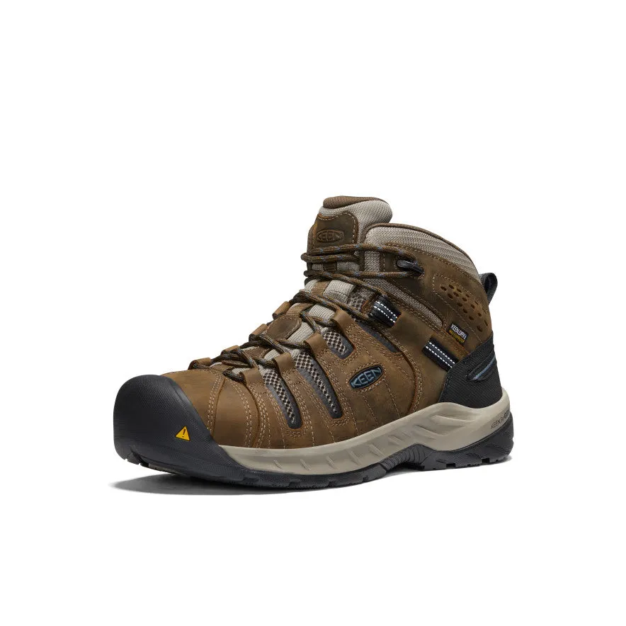 Wedding Men's Flint II Waterproof Boot (Steel Toe)  |  Cascade Brown/Orion Blue
