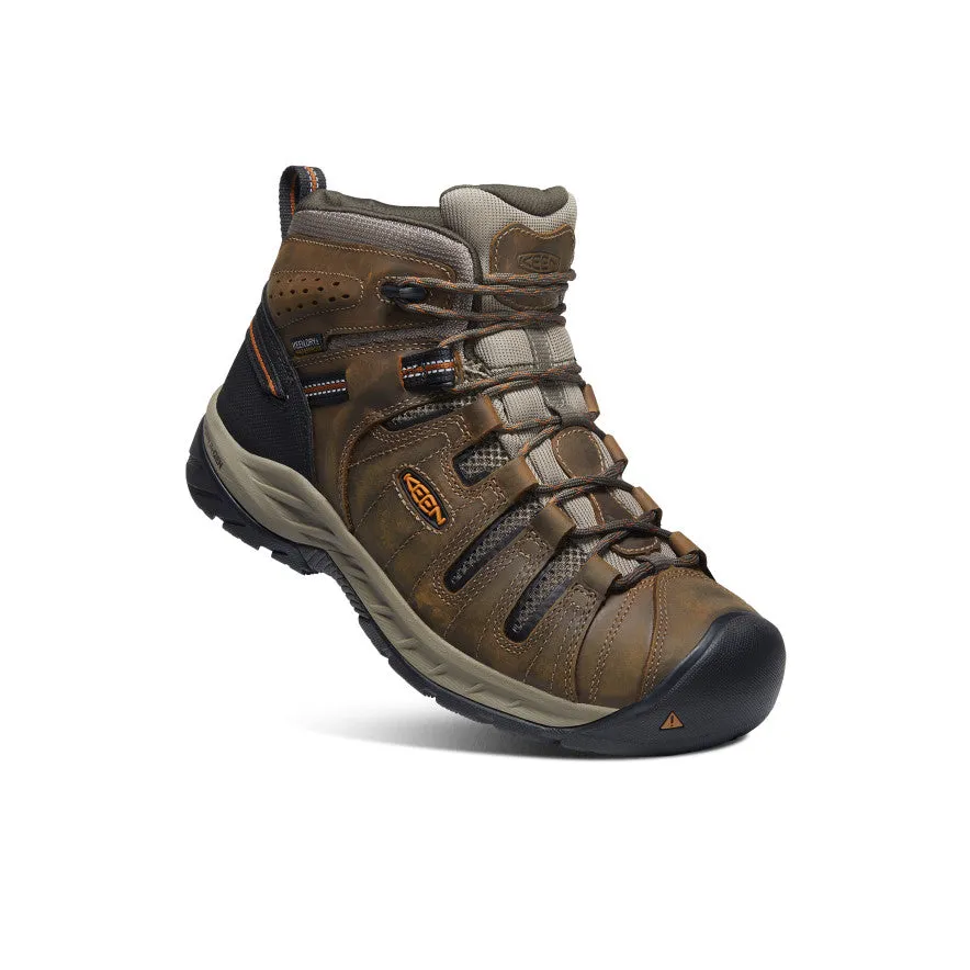 Men's Flint II Waterproof Mid (Soft Toe)  |  Black Olive/Brindle strongest