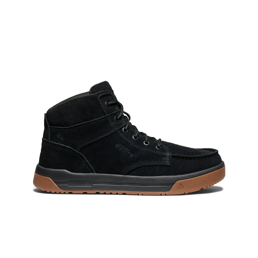 school - goer Unbeatable performance Men's Gibson Boot (Soft Toe)  |  Black/Gum