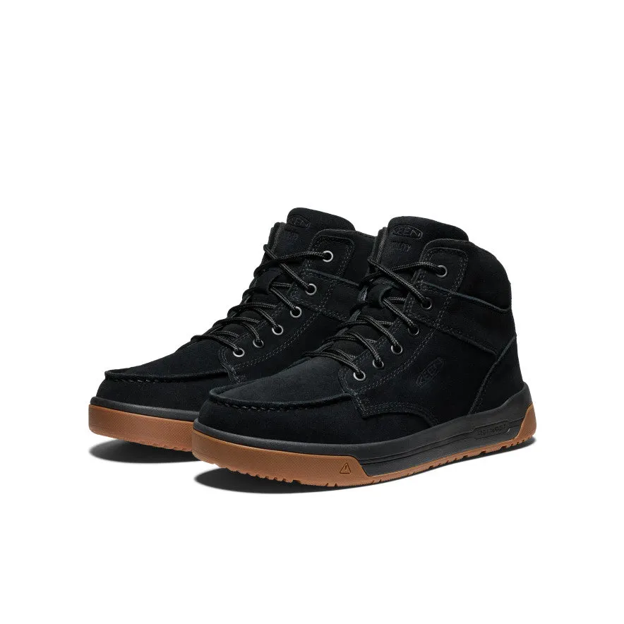 serious hikers Men's Gibson Boot (Soft Toe)  |  Black/Gum