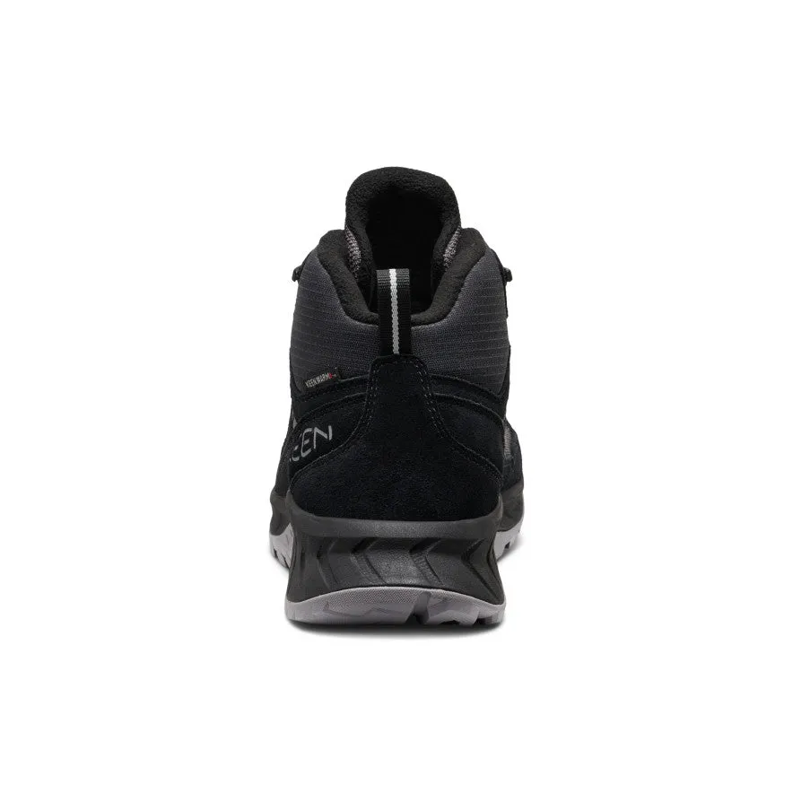 Roomy Fit Men's Hightrail Polar Hiking Boot  |  Black/Steel Grey