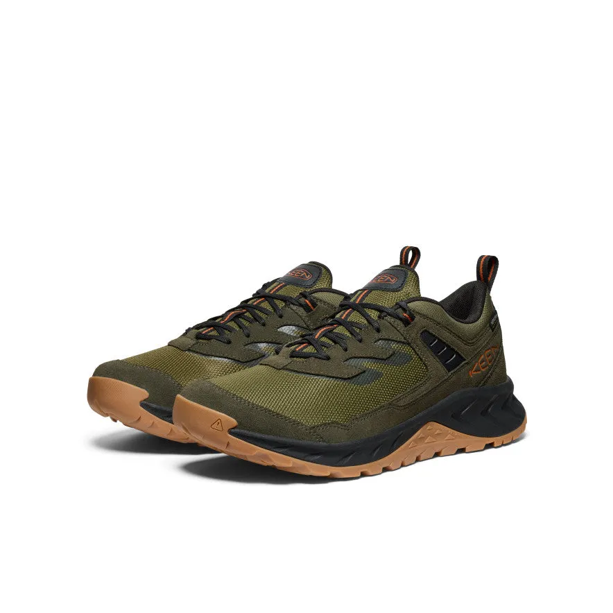 Endurance Men's Hightrail Waterproof Hiking Shoe  |  Winter Moss/Gold Flame