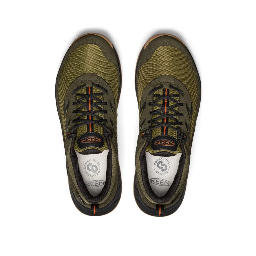 Men's Hightrail Waterproof Hiking Shoe  |  Winter Moss/Gold Flame fastest Bold flair