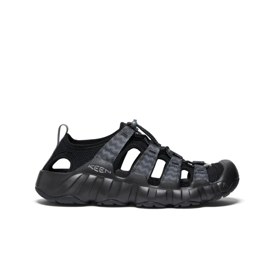 Seamless grip Men's Hyperport H2 Sandal  |  Black/Steel Grey