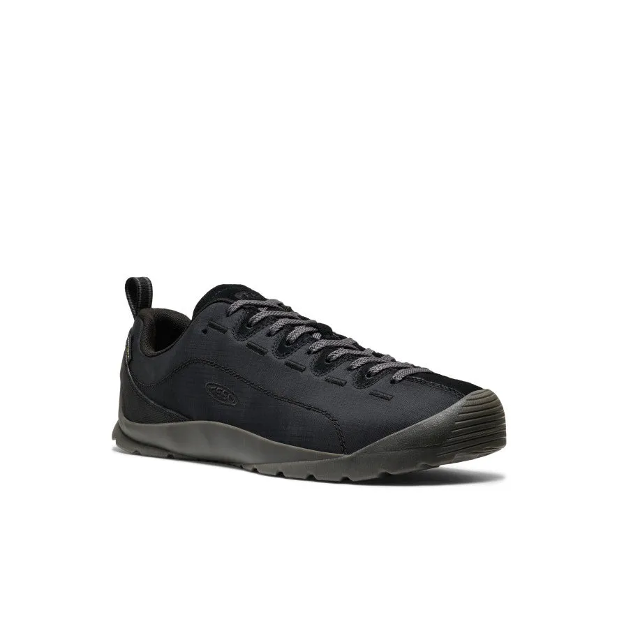 Men's Jasper Nylon Waterproof Sneaker  |  Black Brown Good Grip