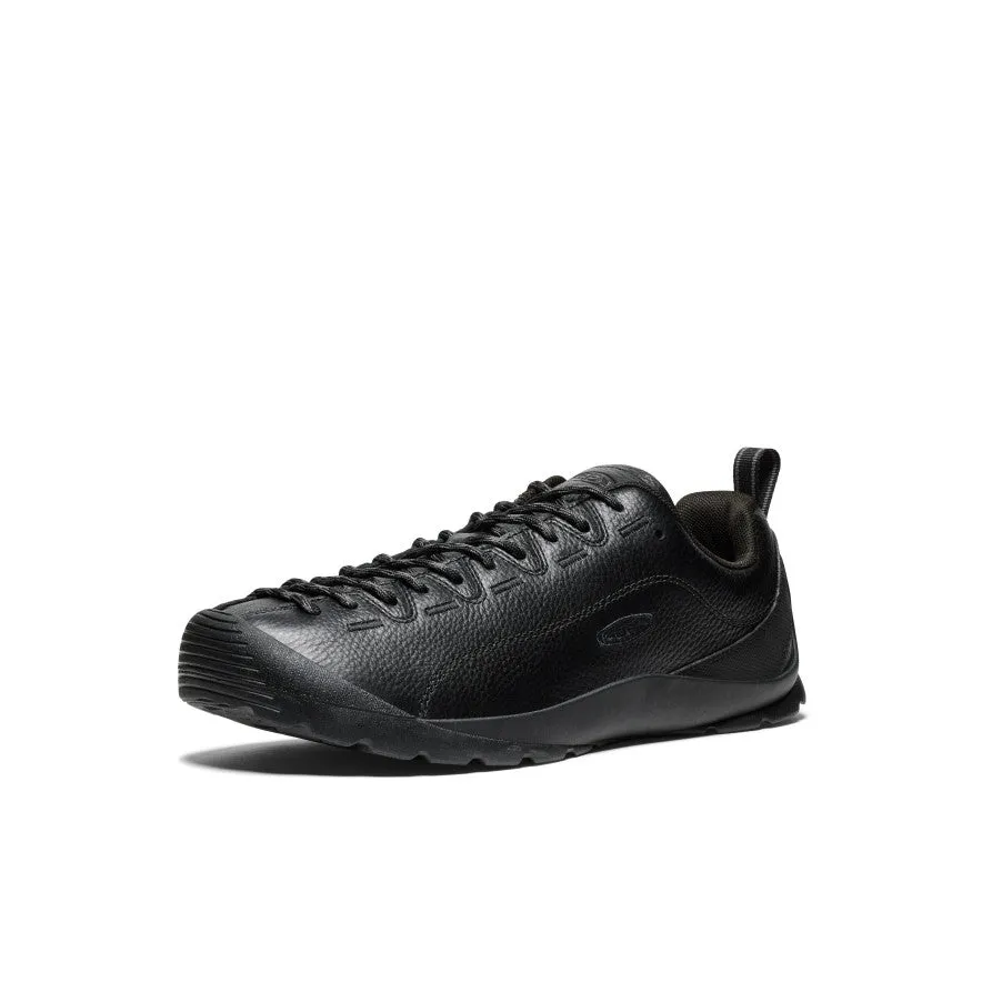 fundamental modern user Men's Jasper Sneaker  |  Black Smooth Leather