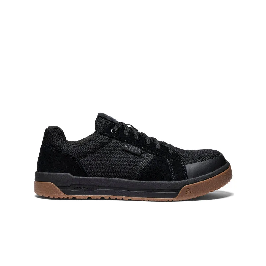 Men's Kenton Work Shoe (Carbon Toe)  |  Black/Gum most casual lightest