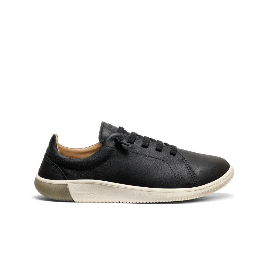 neutral - colors Men's KNX Leather Sneaker  |  Black/Star White