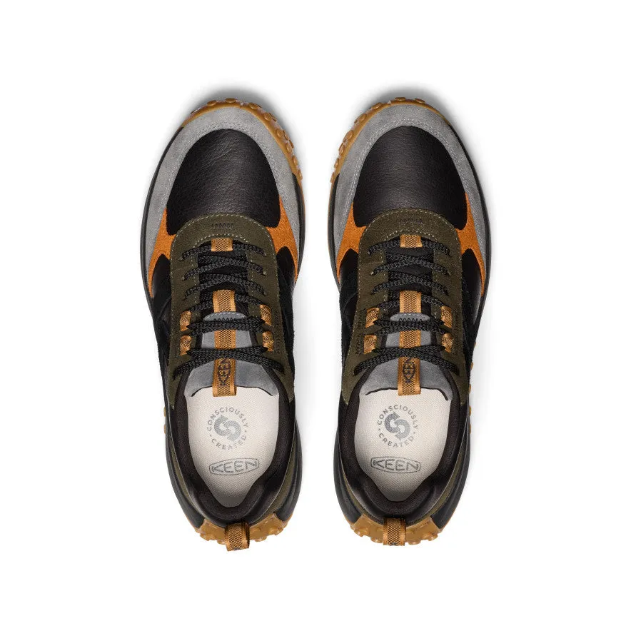 Men's KS86 Leather Sneaker  |  Forest Night/Keen Maple adults - style Iconic look