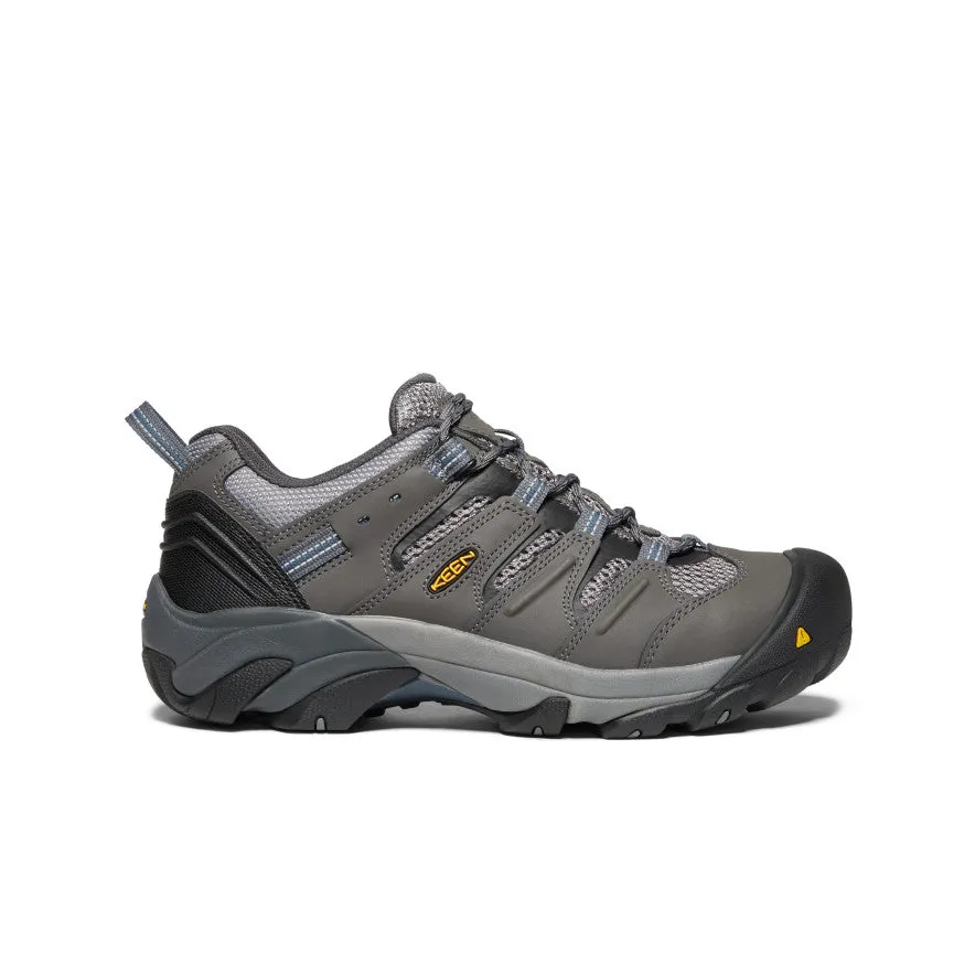 Trend-setting ease Men's Lansing Low (Steel Toe)  |  Magnet/Majolica Blue