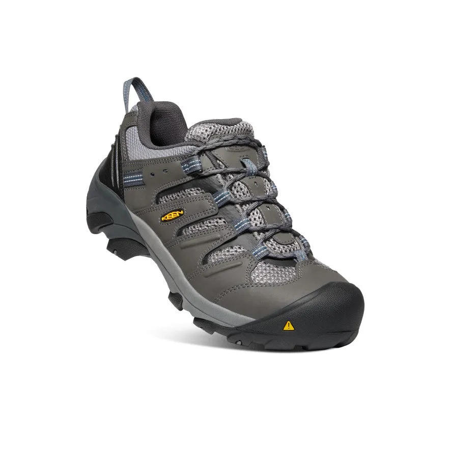 Designer Look Men's Lansing Low (Steel Toe)  |  Magnet/Majolica Blue