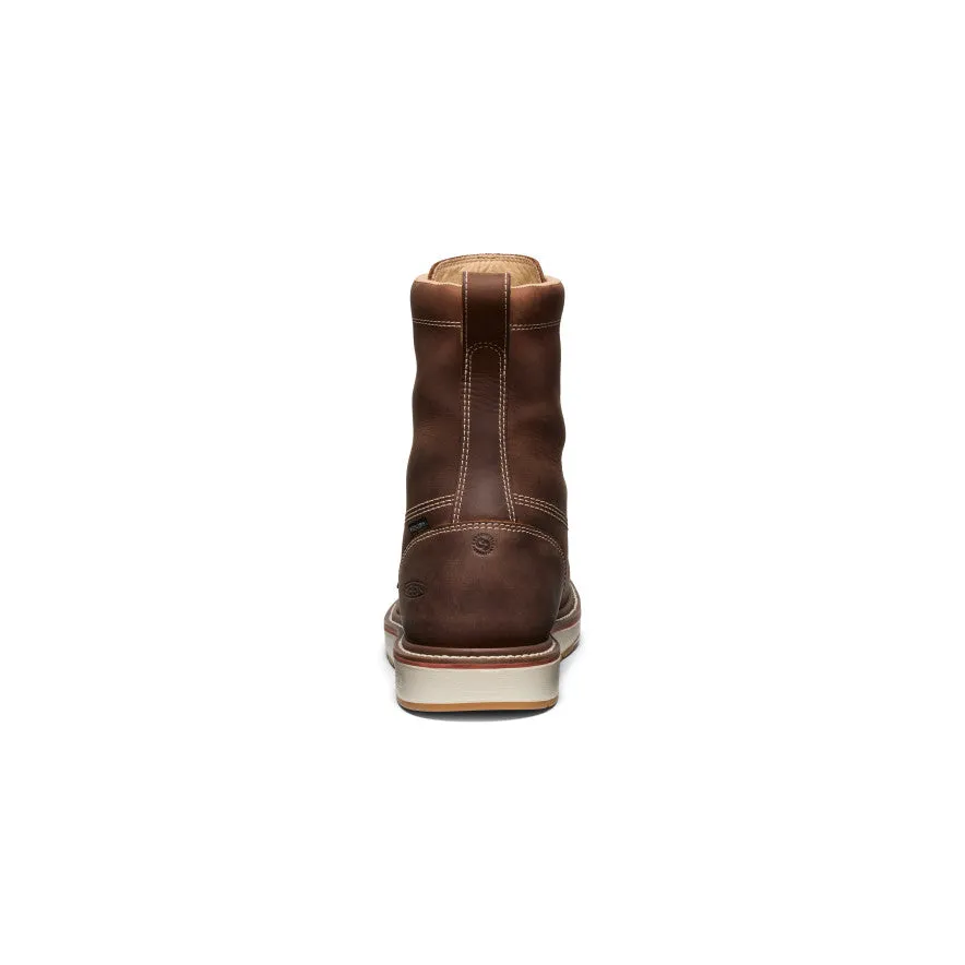 open - toe Men's Liberty 8" Waterproof Boot (Carbon Toe)  |  Chestnut/Gum