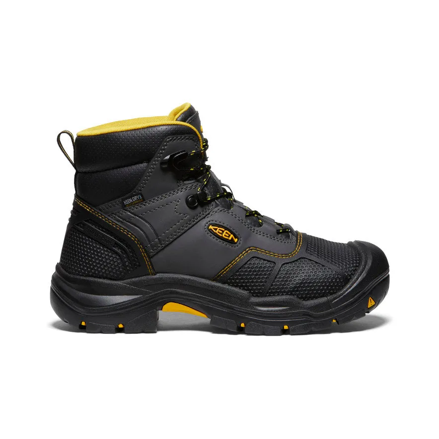 hiking - specific functions Men's Logandale Waterproof Boot (Steel Toe)  |  Raven/Black