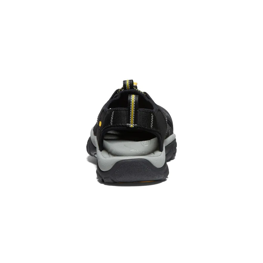 Men's Newport H2 Sandal  |  Black Luxurious Touch orthopedic insole