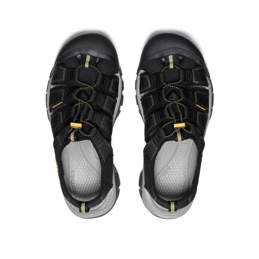Cone Heel muted colors Men's Newport H2 Sandal  |  Black