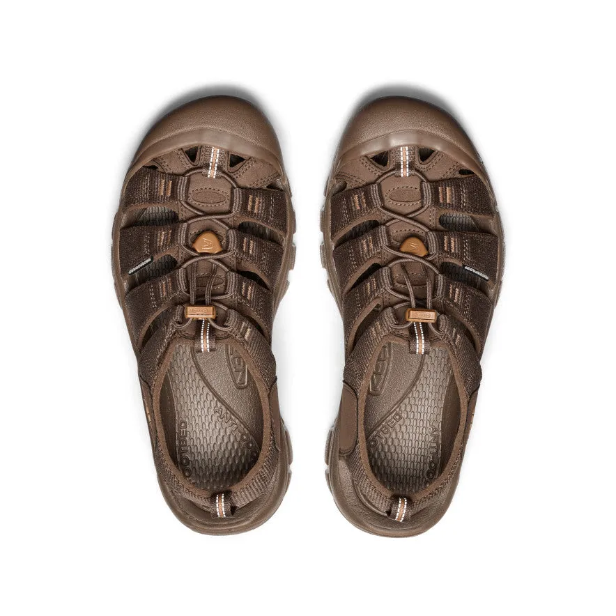 Round - toe Men's Newport H2 Sandal  |  Monochrome/Dark Earth