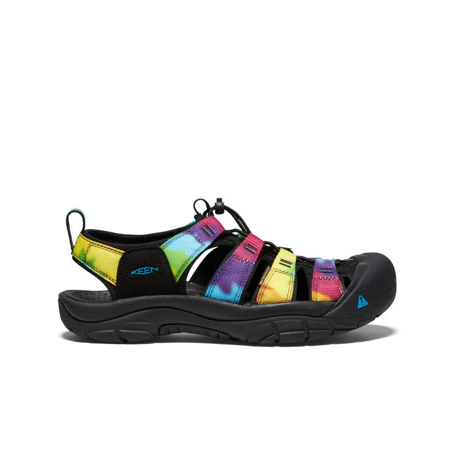 Men's Newport Retro  |  Original Tie Dye Foot Care indoor shoe features