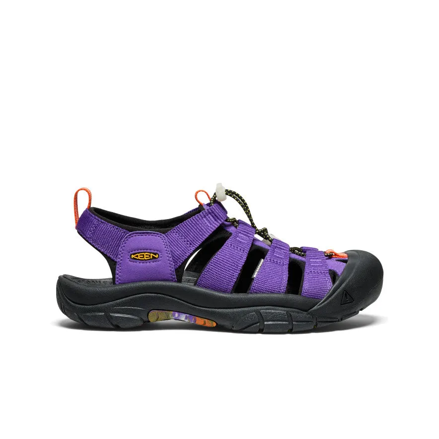 Men's Newport Retro Sandal x An Ko Rau  |  An Ko Rau Purple modern - style Sculpted comfort