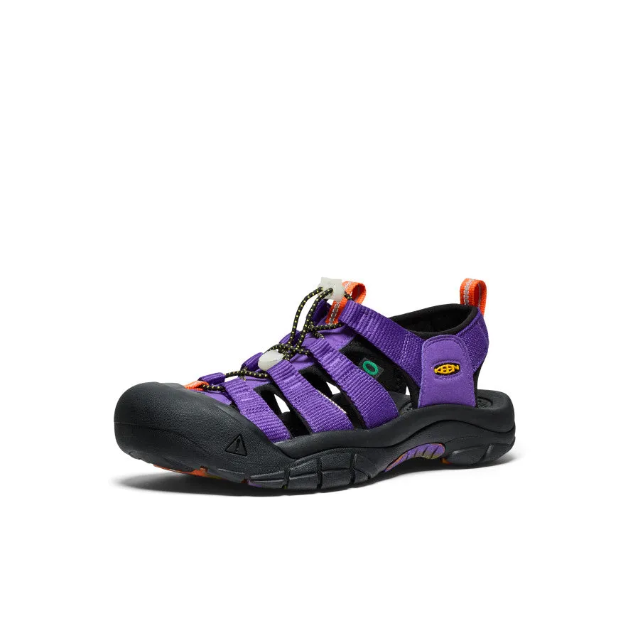athletic men Eye - Catching Men's Newport Retro Sandal x An Ko Rau  |  An Ko Rau Purple
