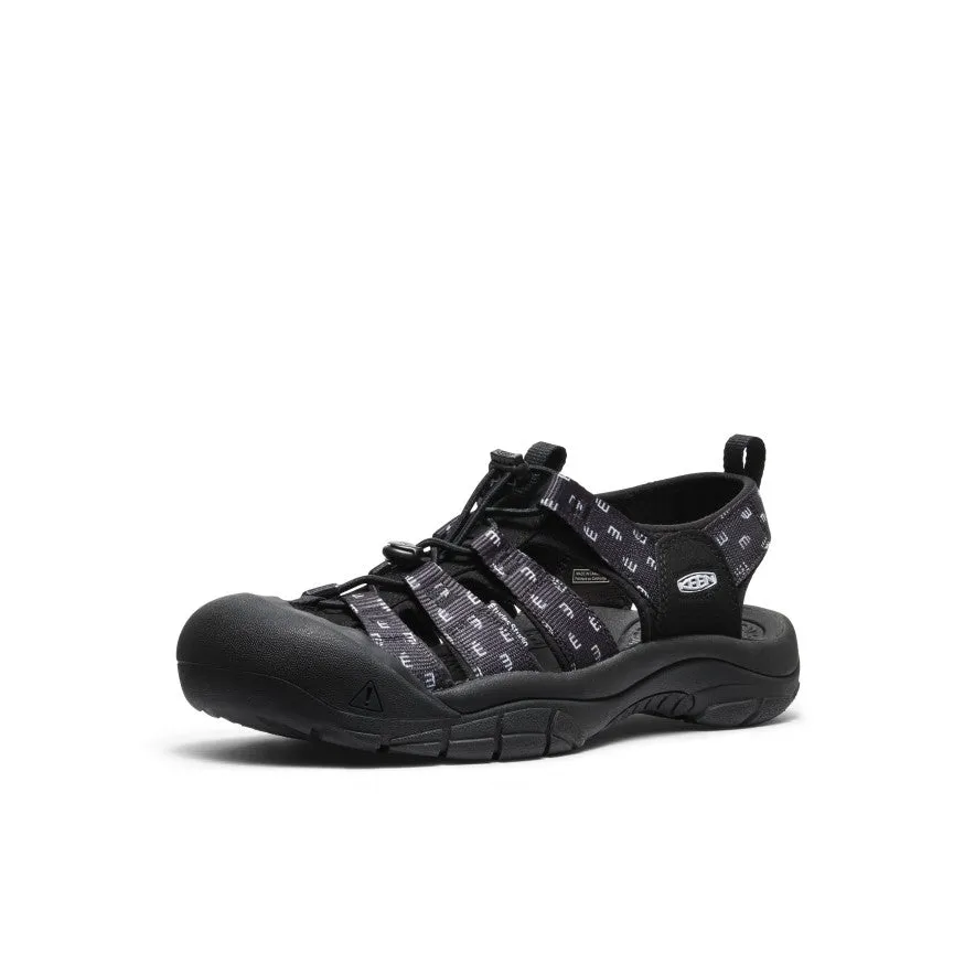 Men's Newport Retro Sandal x ??tudes Studio  |  Etudes Black indoor shoes