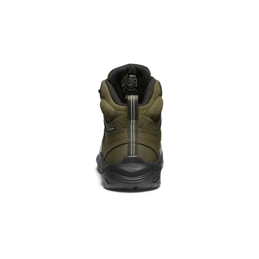 first Men's Reno Waterproof Mid (Soft Toe)  |  Dark Olive/Black