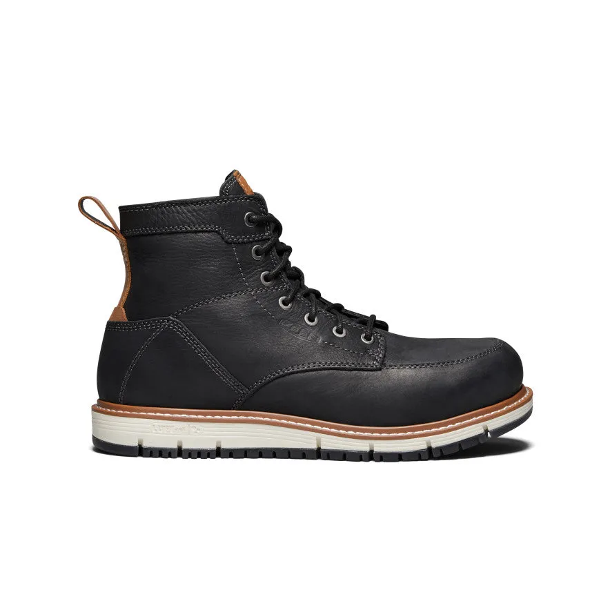 Men's San Jose 6" Boot (Aluminum Toe)  |  Black/Caramel Cafe desert