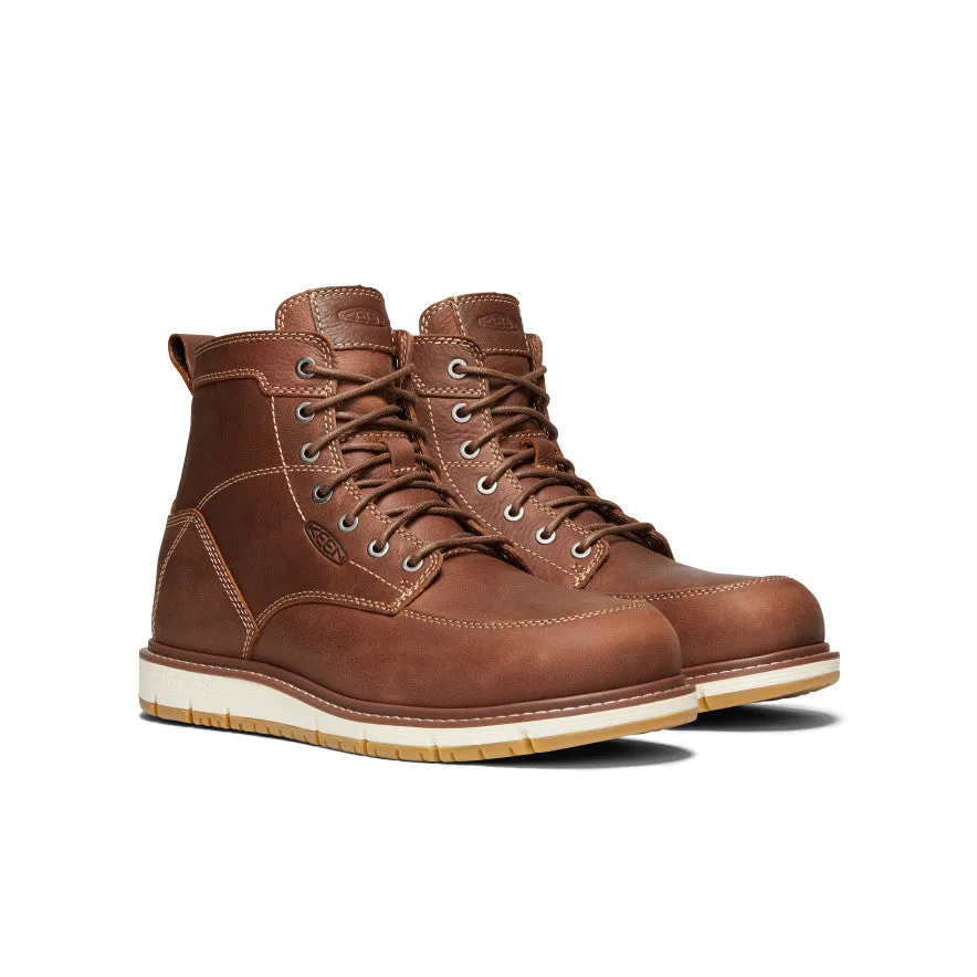 Men's San Jose 6" Boot (Aluminum Toe)  |  Gingerbread/Gum Breathable Lining Yellow