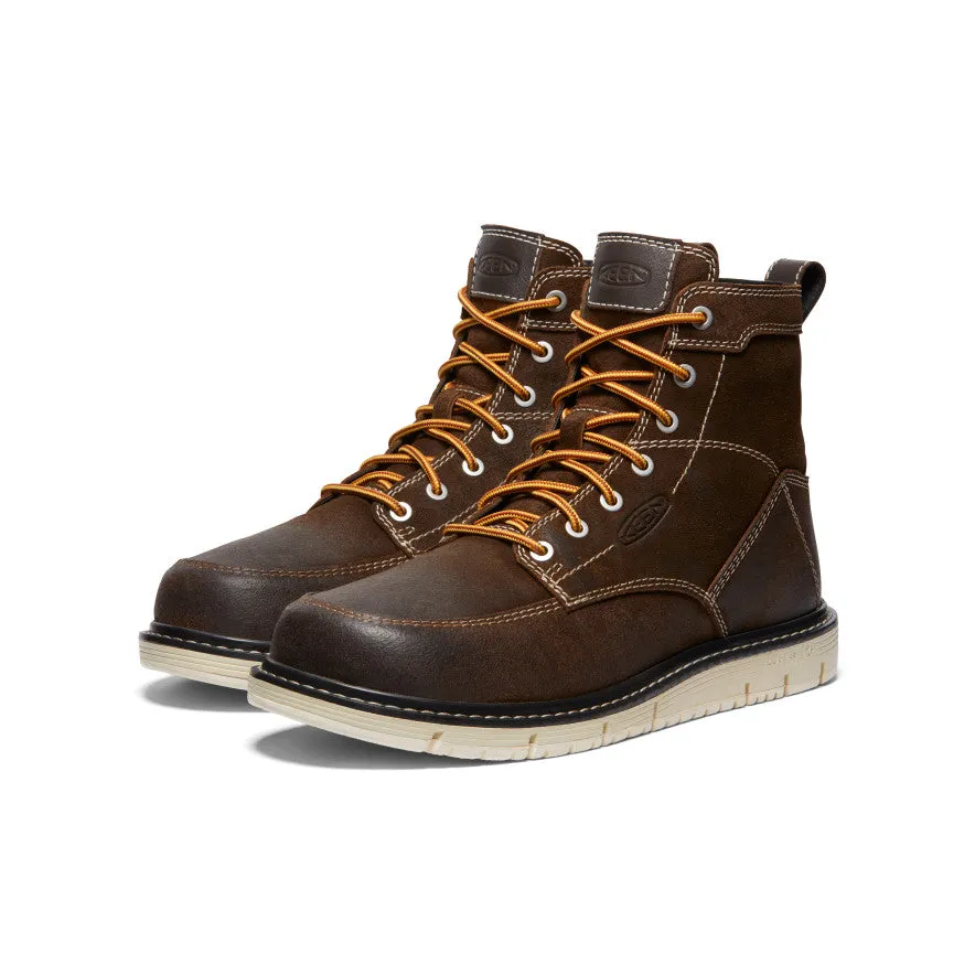 Men's San Jose 6" Boot (Soft Toe)  |  Coffee Bean/Star White Performance Wear