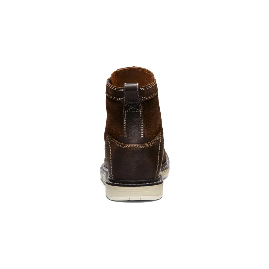 stain - resistant Men's San Jose 6" Boot (Soft Toe)  |  Coffee Bean/Star White