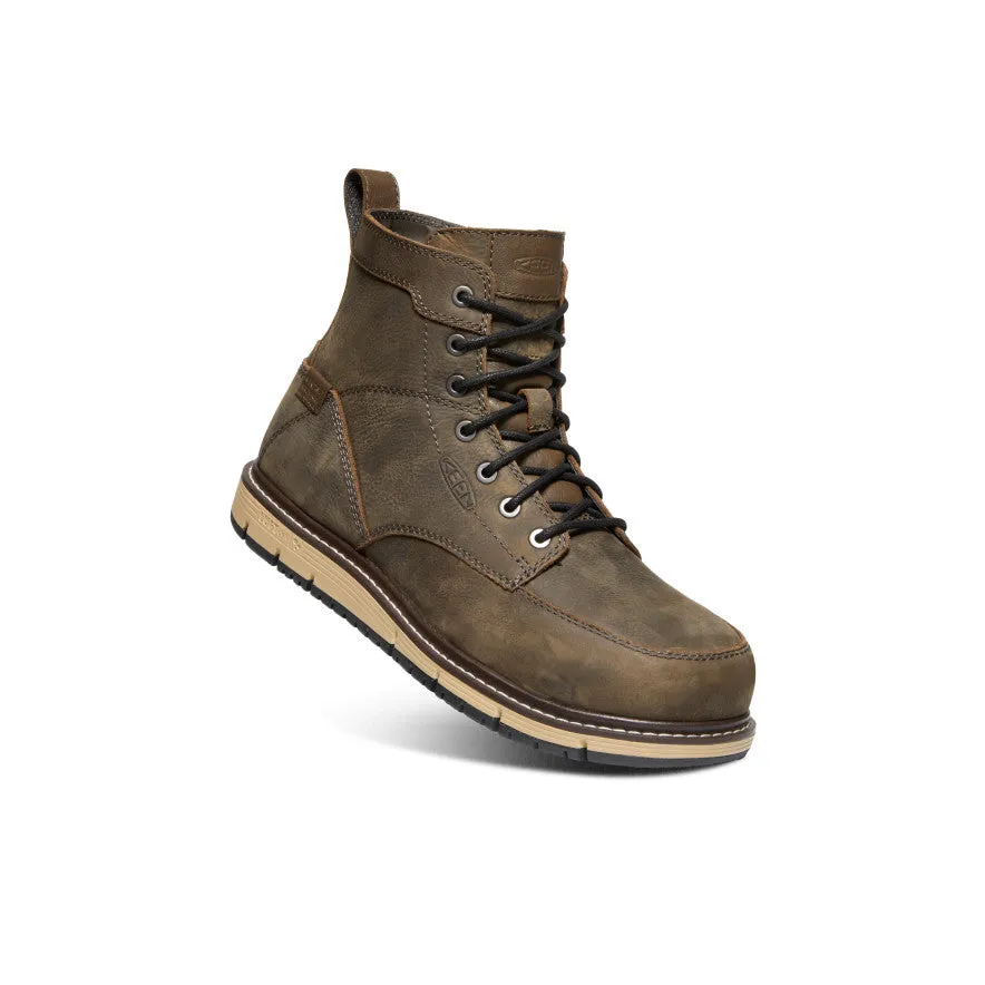 students' preferences Trend-setting sole Men's San Jose 6" Waterproof Boot (Aluminum Toe)  |  Cascade Brown/Black