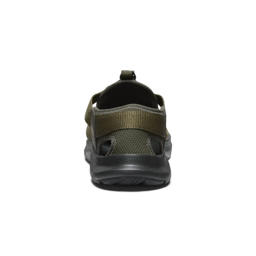 Men's Seanik H2 Sandal  |  Forest Night/Dark Olive heeled