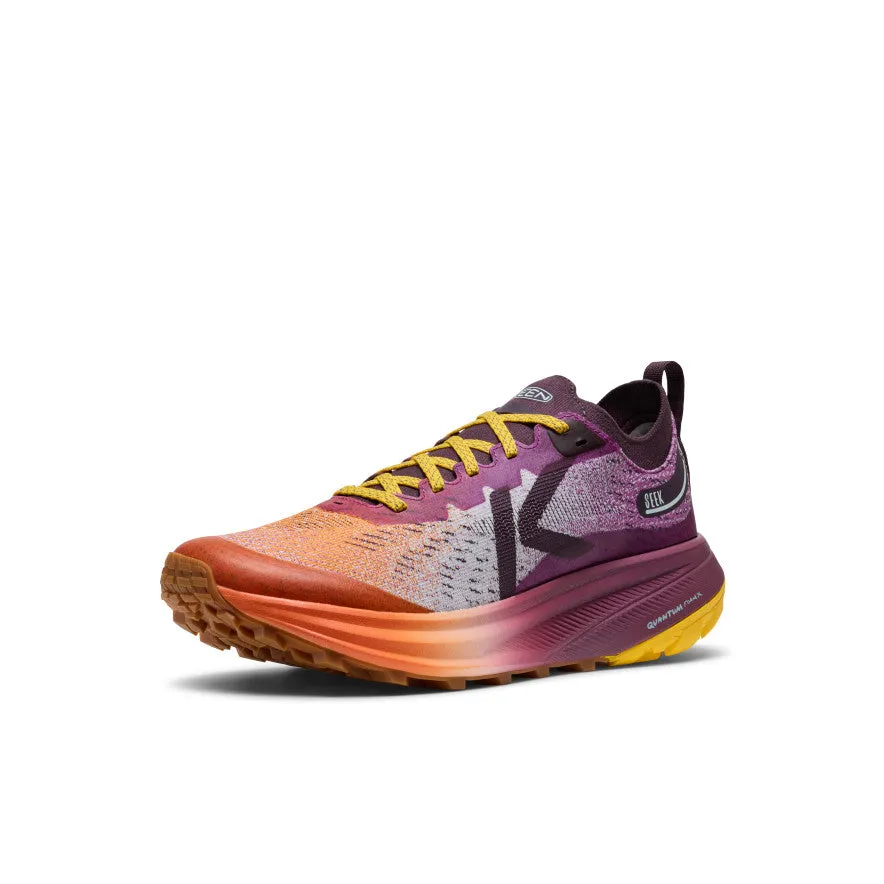 Elevated shock absorption Fitted Traction Men's Seek Trail Running Shoe  |  Willowherb/Orange Peel